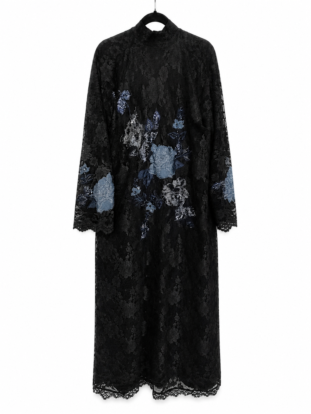 Something Blue Lace Abaya