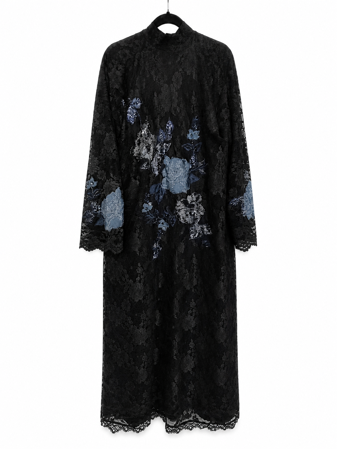 Something Blue Lace Abaya