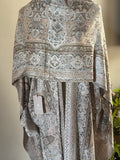 Pashmina Abaya Set - Stoned Taupe