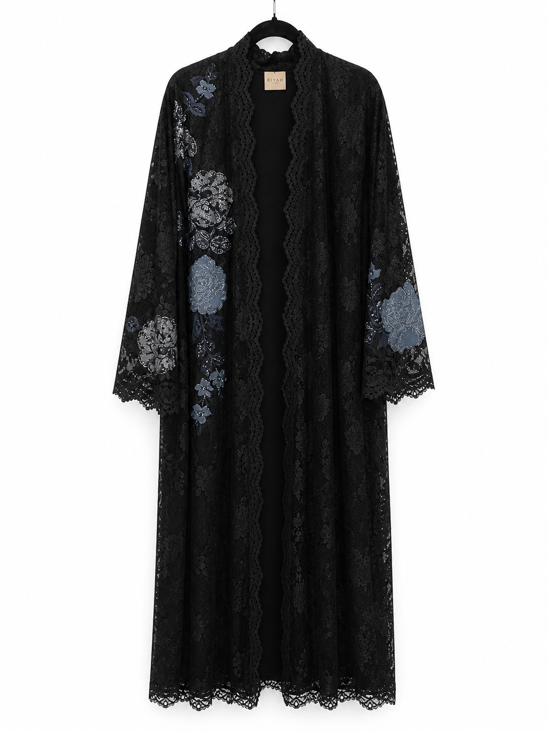Something Blue Lace Abaya